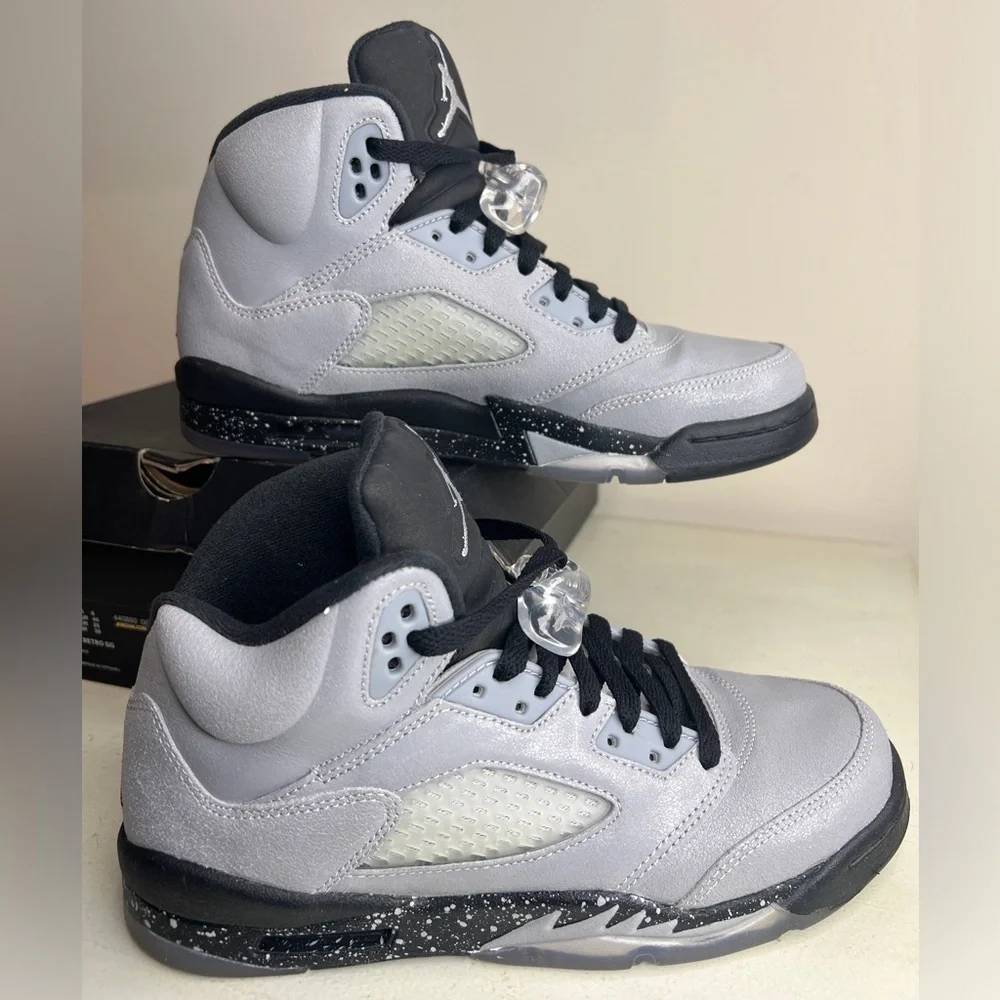 Nike Air Jordan 5 Retro GS 'Wolf Grey' 2016 Size 7Y